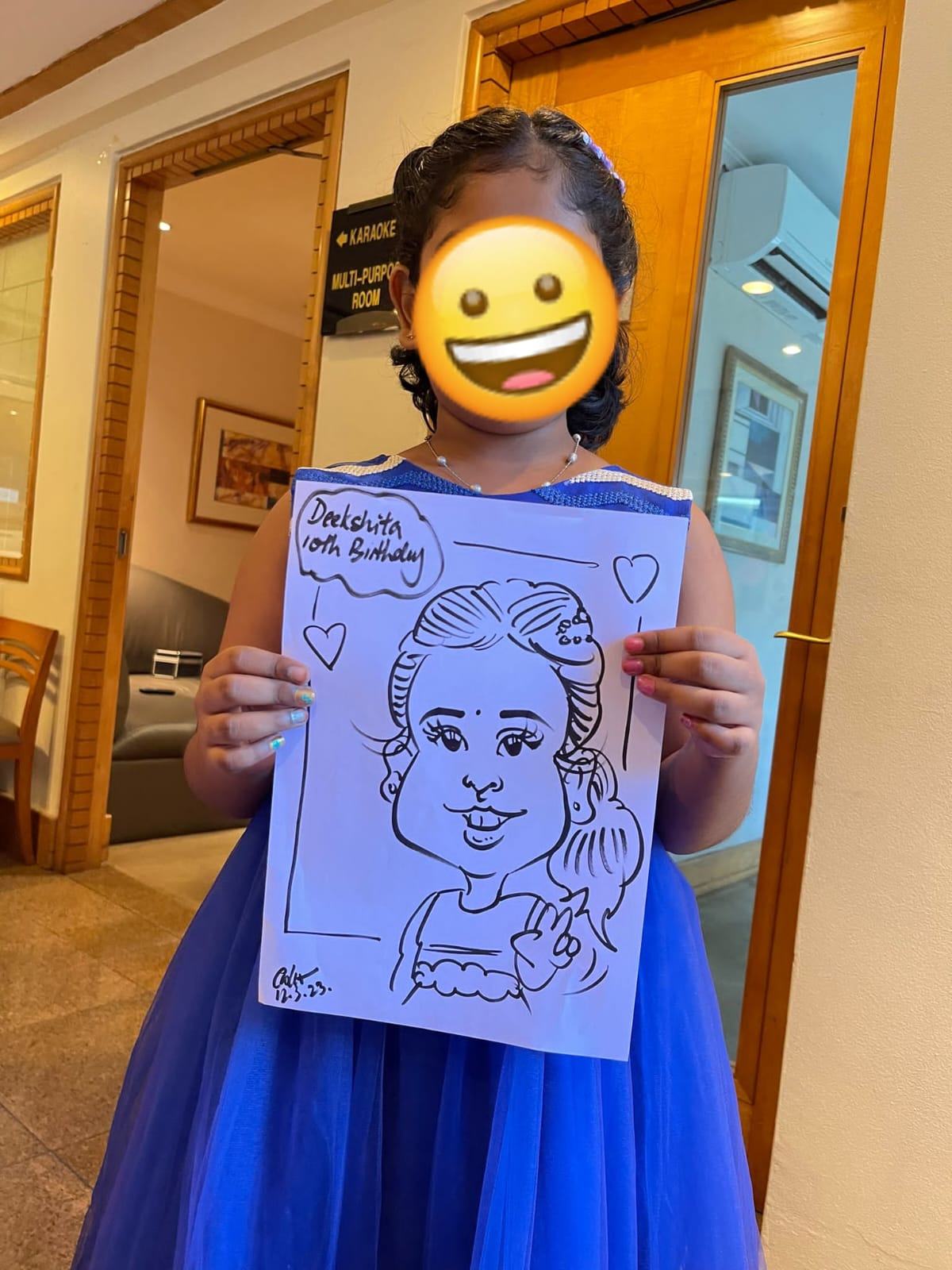caricature singapore