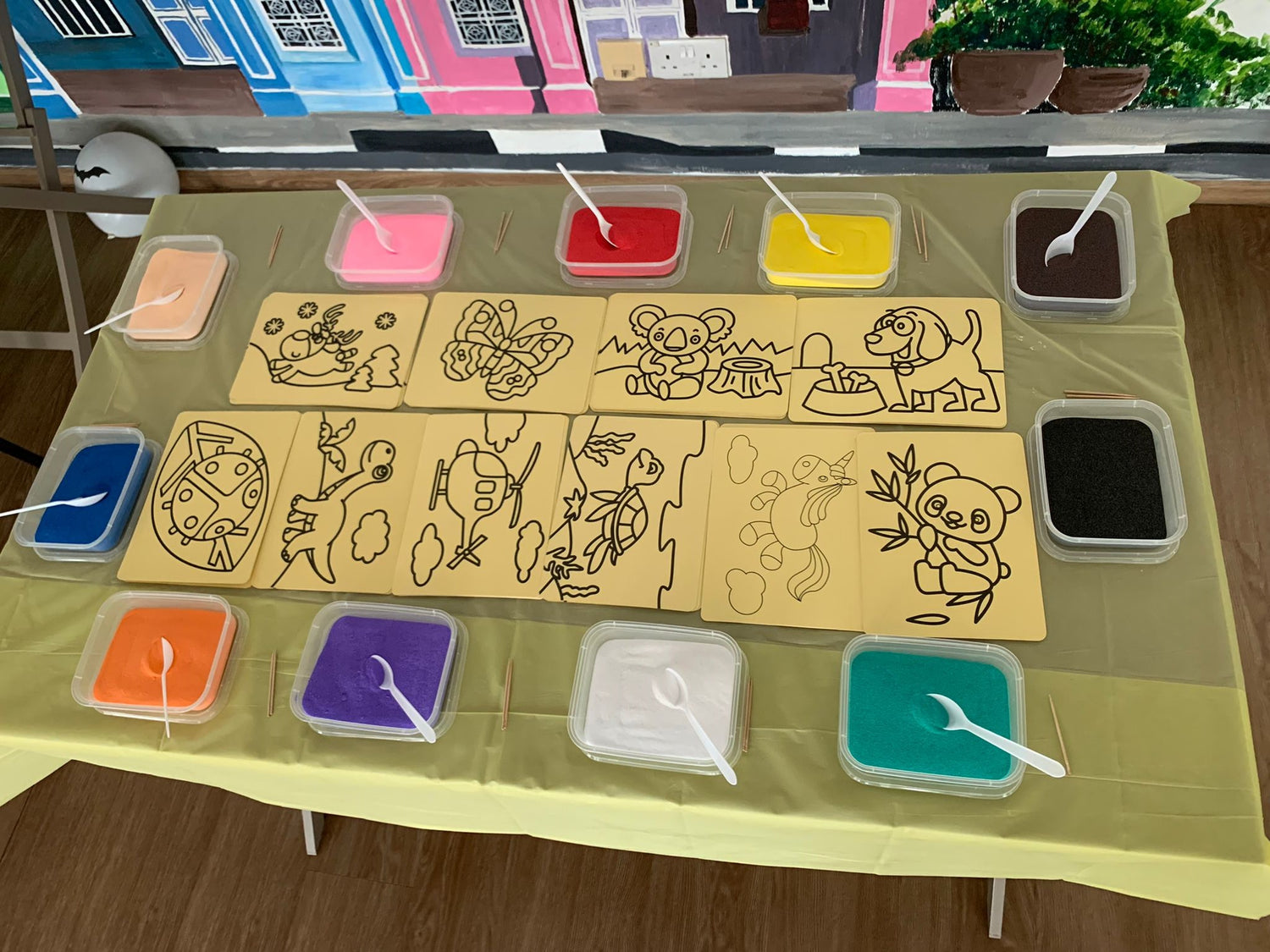 sand art activity
