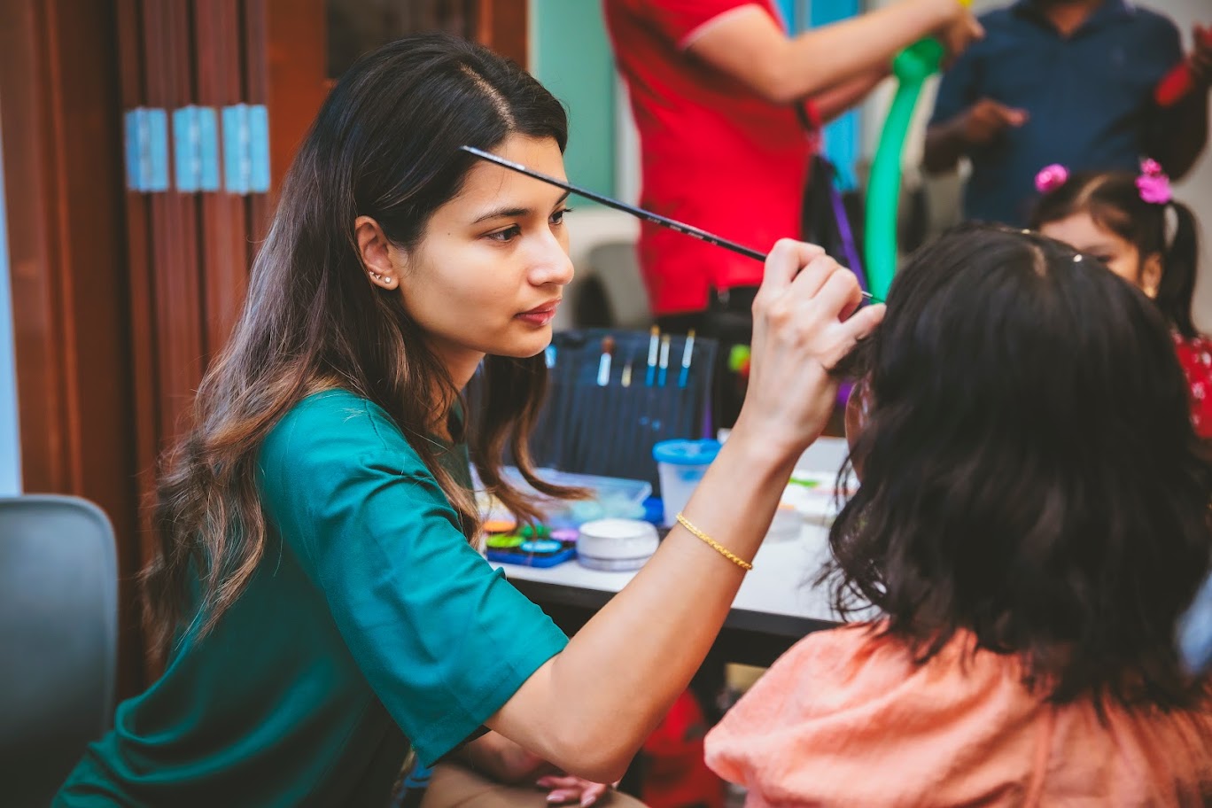 face painting